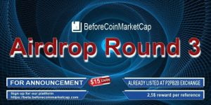 BeforeCoinMarketCap (BCMC) Airdrop Round 3