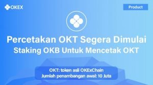 OKEx Umumkan Sesi Pencetakan Awal OKT Untuk Pemegang OKB Melalui Jumpstart