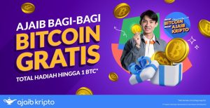 Mulai Investasi dengan Bitcoin Gratis dari Ajaib Kripto, Gimana Caranya?